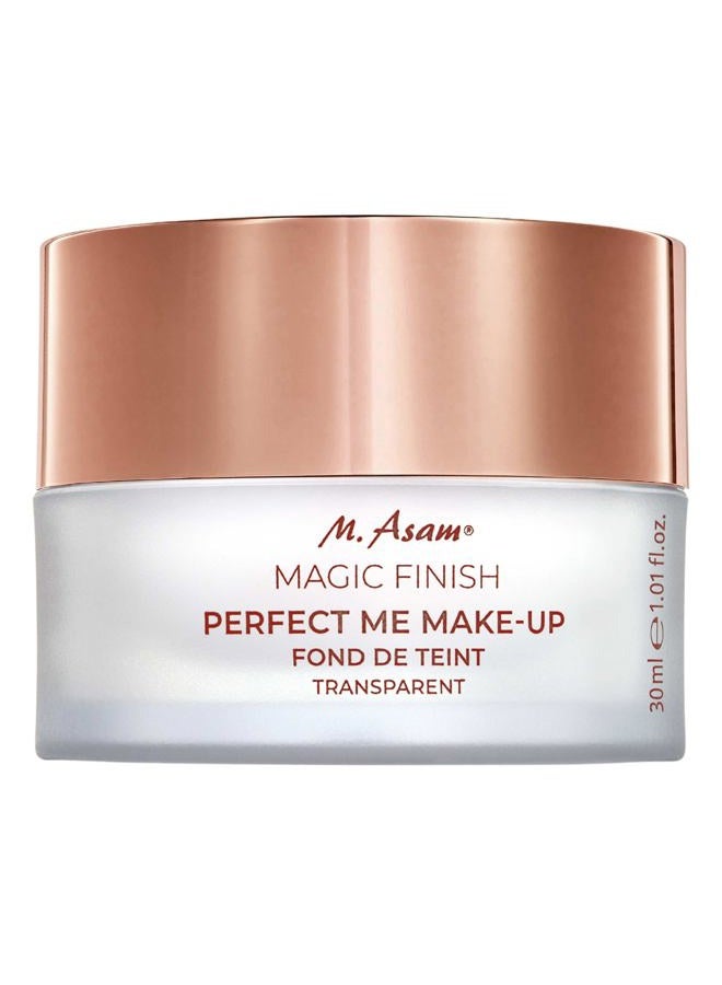 M.Asam Magic Finish Perfect Me Transparent Foundation (30 ml), Perfect Make-up Free Look for Flawless Complexion, Can Be Combined as a Primer with Care - Image 1